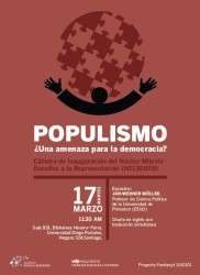 Afiche Catedra Populismo
