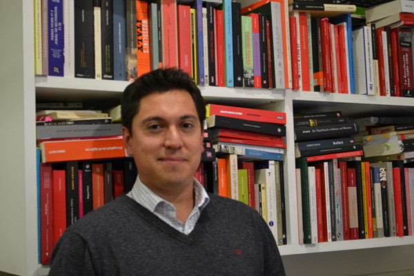 Pablo Álvarez ,Secretario de Estudios de la Escuela de Historia