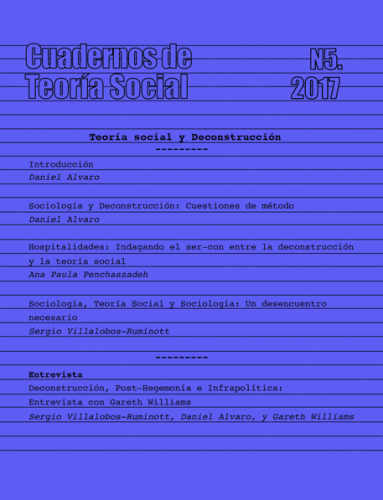 cuadernos de teoría social
